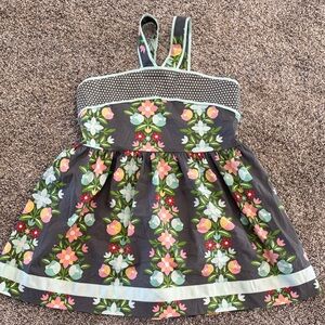 Matilda Jane smocked floral top size 14 NWOT